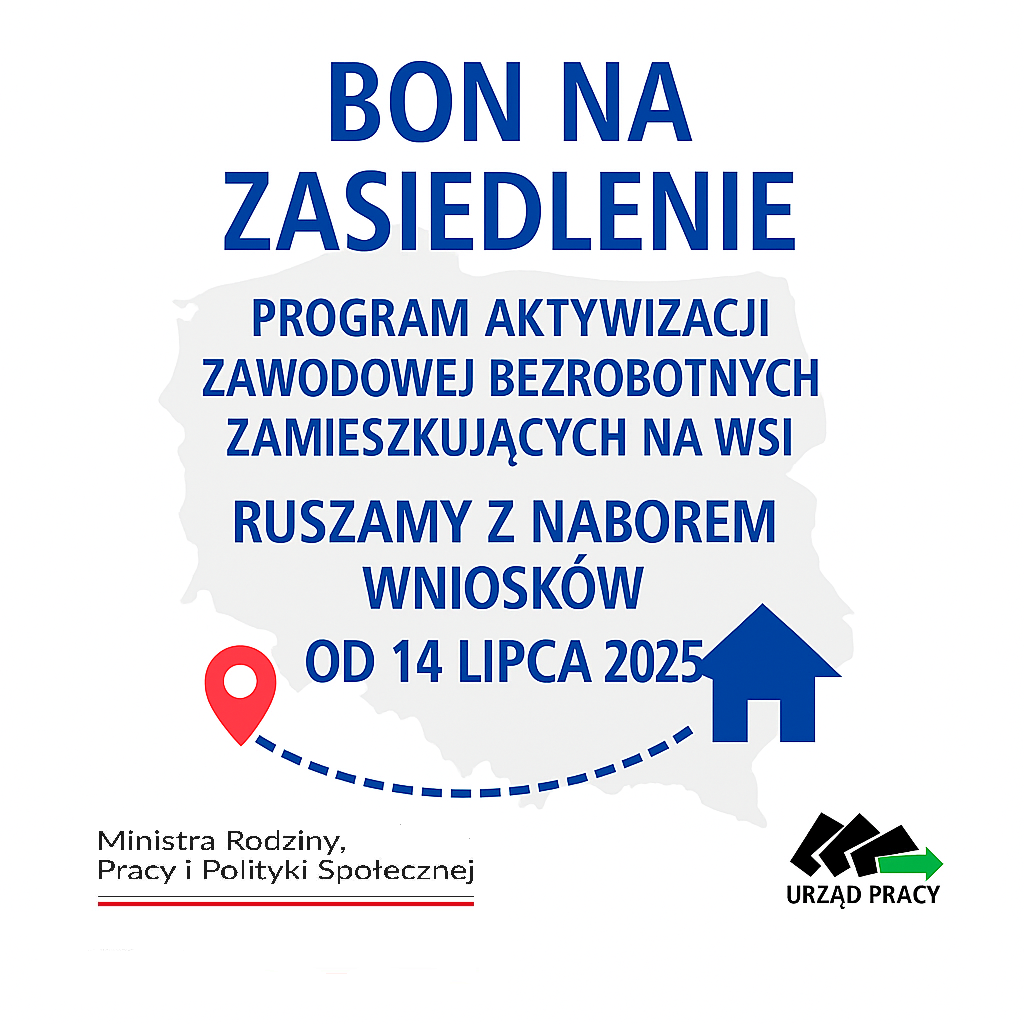 Zdjęcie artykułu Nabór wniosków na bon na zasiedlenie