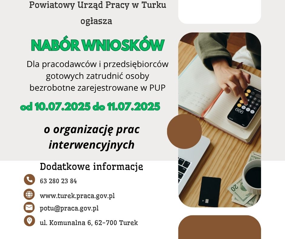 Zdjęcie artykułu Rozpoczynamy nabór na organizację prac interwencyjnych!