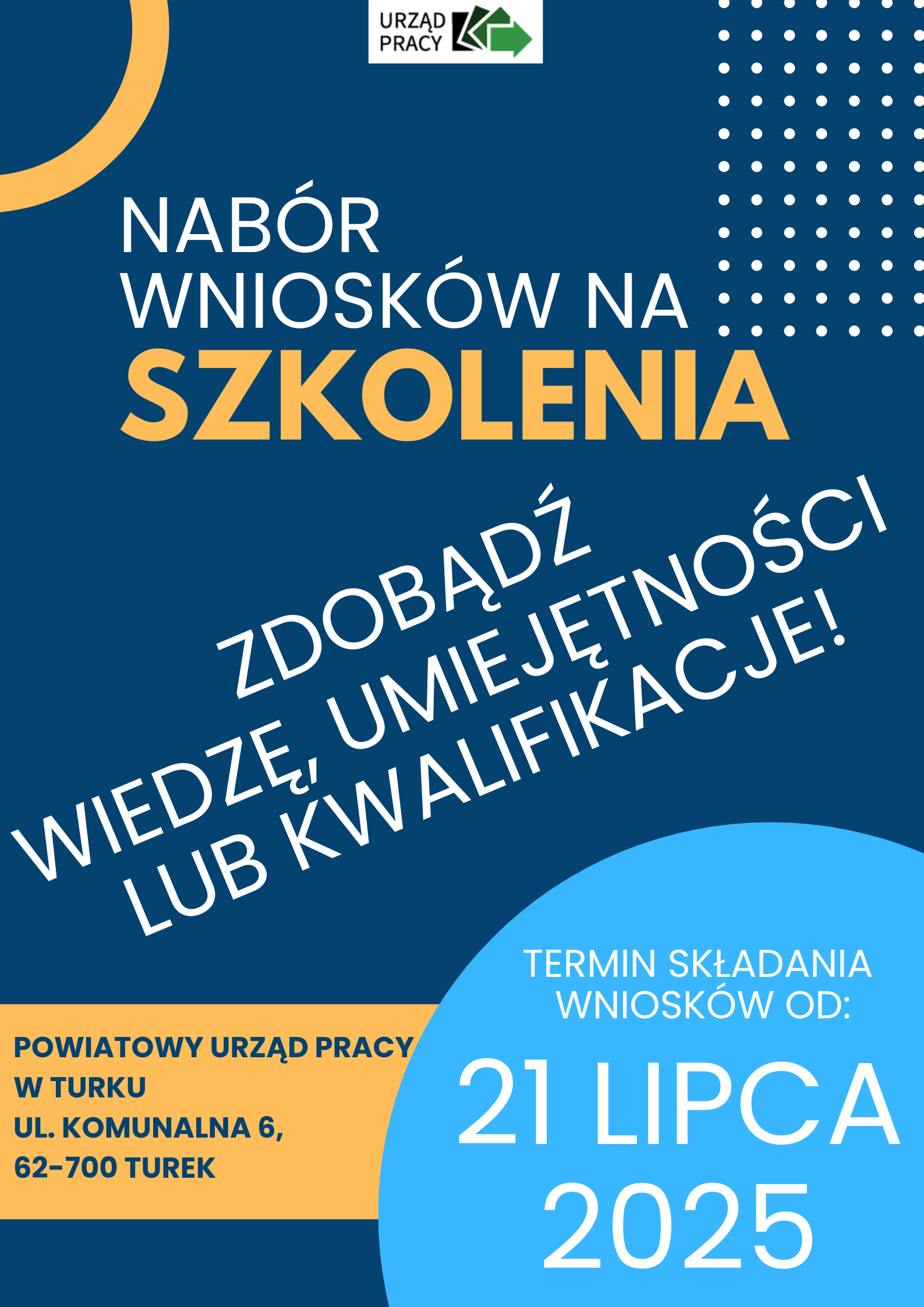 Zdjęcie artykułu Nabór wniosków na szkolenia