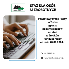 Zdjęcie artykułu Staż dla osób bezrobotnych