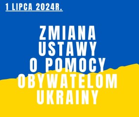 Zdjęcie artykułu Zmiana ustawy o pomocy obywatelom Ukrainy