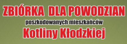 Zdjęcie artykułu Zbiórka dla powodzian